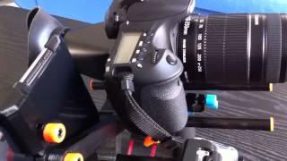 Google Nexus 7 DSLR Controller & Canon 60D Rig - Including GoPro -  Update Video