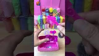 ASMR Unwrapping a Mystery Pink Bag: Sparkles, Clicks & Light Show