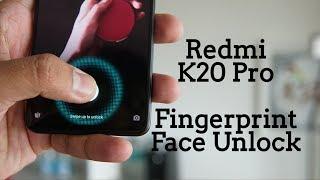 Redmi K20 Pro Face Unlock, In-display Fingerprint Test, Fingerprint Shortcuts - How good is it?