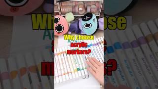 Why choose acrylic markers? #shorts