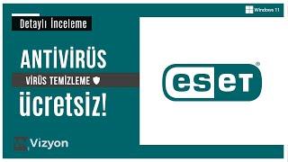 ESET NOD32  Antivirüs Programı 2023 ( Ücretsiz Deneme Sürümü ) l KULLANIM İNCELEMESİ