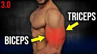 6min Home BICEPS and TRICEPS Workout 3.0 (DUMBBELL ARM WORKOUT!!)