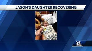 WVTM 13 Chief Meteorologist Jason Simpson's daughter bitten by possible copperhead snake