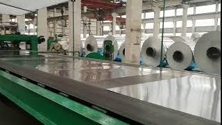 Cut Aluminum Coil to Aluminum Sheet - Haomei Aluminum Facotry