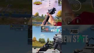 Pubg Mobile vs New State  UZI TEST #shorts #pubgmobile #newstate #bgmi