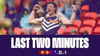 Last two minutes | Gold Coast v Fremantle Round 12