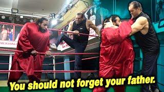 अब तू अपने ही बाप से लड़ेगा किया  #viralvideo #thegreatkhali #2024