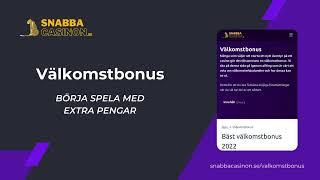 Välkomstbonus - Börja spela med extra pengar eller gratissnurr