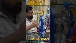 CHAMPIONS LEAGUE TROPHY UNBOXING | DBROZ INTERNATIONAL | #dbroz #dbrozinternational #shorts