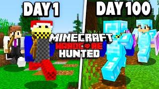 I Spent 100 Days being hunted in Minecraft and Here's What Happened