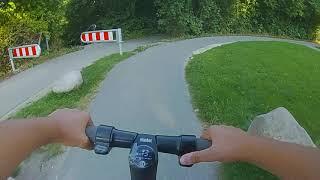 Segway Ninebot es1 Sport mode - Pov ride