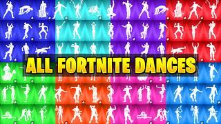 ALL DANCES IN FORTNITE BATTLE ROYALE  (OG)