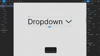 How to create Interactive Dropdown in Figma