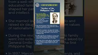 June 24, 1859 - “Mother of the Philippine Flag”