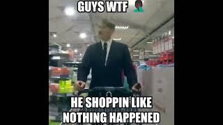 Austrian painter shopping