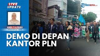 Ratusan Mahasiswa Tarakan Geruduk Kantor PLN, Minta Pertanggung Jawaban Pemadaman Listrik