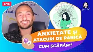 Dr. Cezar Live: Despre anxietate și atacuri de panică