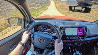 2025 Nissan Frontier PRO-4X - POV Off-road Drive (Binaural Audio)