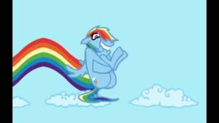 Rainbow Dash, butt bouncing