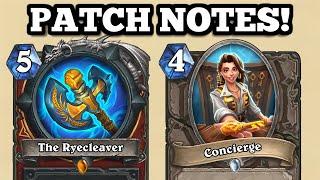 ALL NERFS AND BUFFS REVEALED! Did they actually fix Concierge and Lamplighter?