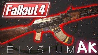 Fallout 4 - ELYSIUM AK - Gorgeous Futuristic Weapon (XBOX ONE/PC)