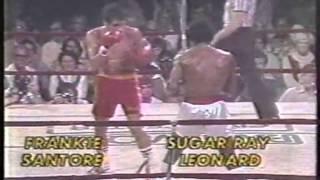 Sugar Ray Leonard vs Frank Santore