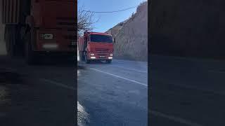 Камаз 6520 (мамонт) #automobile #mountains #snow #travel #дальнобой #roadtrip #камаз #самосвал