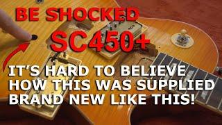 SC450 Plus Vintage Harley Benton really bad guitar brand new!