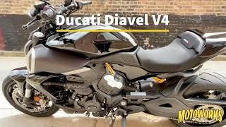 2024 Ducati Diavel V4 black walk around