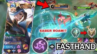 LING FASTHAND PERFECT COMBO EVEN SABER CAN'T REACT TO MY SPEED!! | LING BEST BUILD & EMBLEM 2025