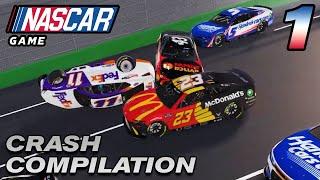 NASCAR Game Crash Compilation #1