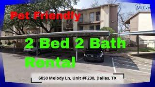 Beautiful 2 Bed 2 Bath Condo in Dallas, TX (75231) - Updated & Pet-Friendly! 