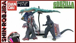 Bandai Movie Monster Series: Godzilla, Hedorah & Manda (2004) | Triple Review