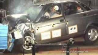 Lada Priora Crash Test #2 EuroNCap