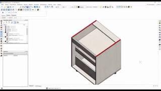 Проектирование кухонных модулей в Базис мебельщик