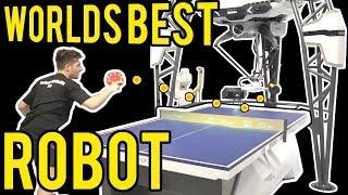 World's Best Table Tennis Robot vs TableTennisDaily's Dan!