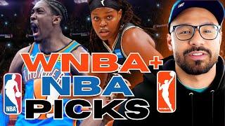 My 5 Best WNBA & NBA Player Prop Bets Today