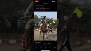 #nihang singh# in delhi # fight between police and sikhs # reels # trending# top # punjabi # vedios