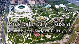 Russia City Krasnodar Arena, park - Город Краснодар 2020, центр, набережная, стадион, парк Галицкого