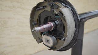 How to Assemble a 3,500 lb Trailer Axle with Electric Brakes - Rockwell American Trailer Axle