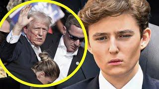 Barron Trump gesteht schreckliche Gerüchte über seinen Vater