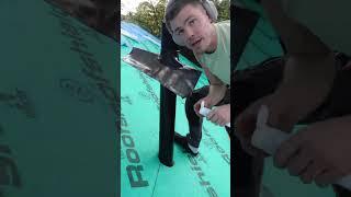 Installing a Soil Vent Pipe #shorts #soilventpipe #diy #roofing #vent #scotland