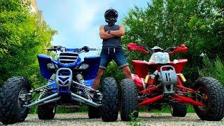 Сравнение Irbis Atv 250s и Yamaha Raptor 660r Внешка, Габариты и Управляемость! С китайца на Японца!