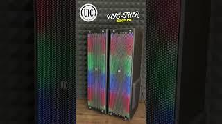 UIC TWR 6202 PR Double tower speaker system|sound check|review #shorts #youtubeshorts #uicaudiohub