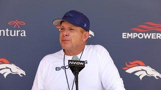 Denver Broncos HC Sean Payton PRESS CONFERENCE Ahead of Week 8 vs Carolina Panthers!!