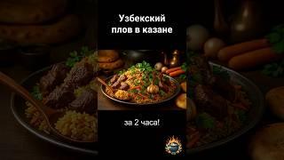 Узбекский плов в казане
