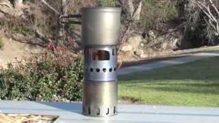 TOAKS Titanium Backpacking Wood Burning Stove