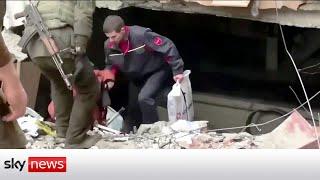 Ukraine War: Evacuees seen leaving Azovstal steel plant