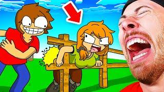 ALEX VS STEVE! Minecraft Stories! *FUNNY*