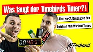 Mini Timer mit #Tabata für Gym Workouts von #Timebirds mit vielen Programmen #Review | Affenhand®